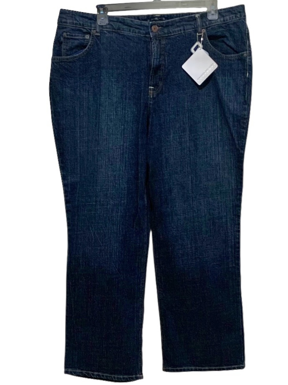 Bandolino Blue Denim Modern Bootcut Jeans Size 22W